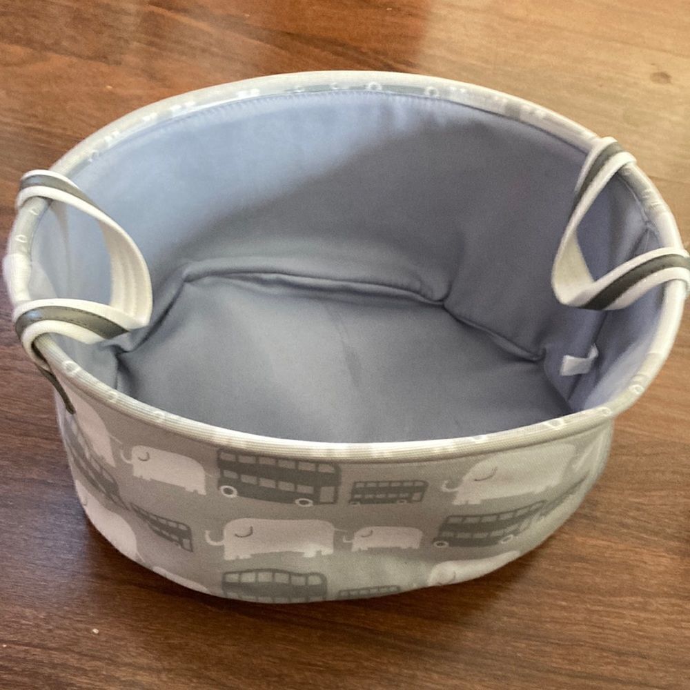 Elephant Baby Storage Basket